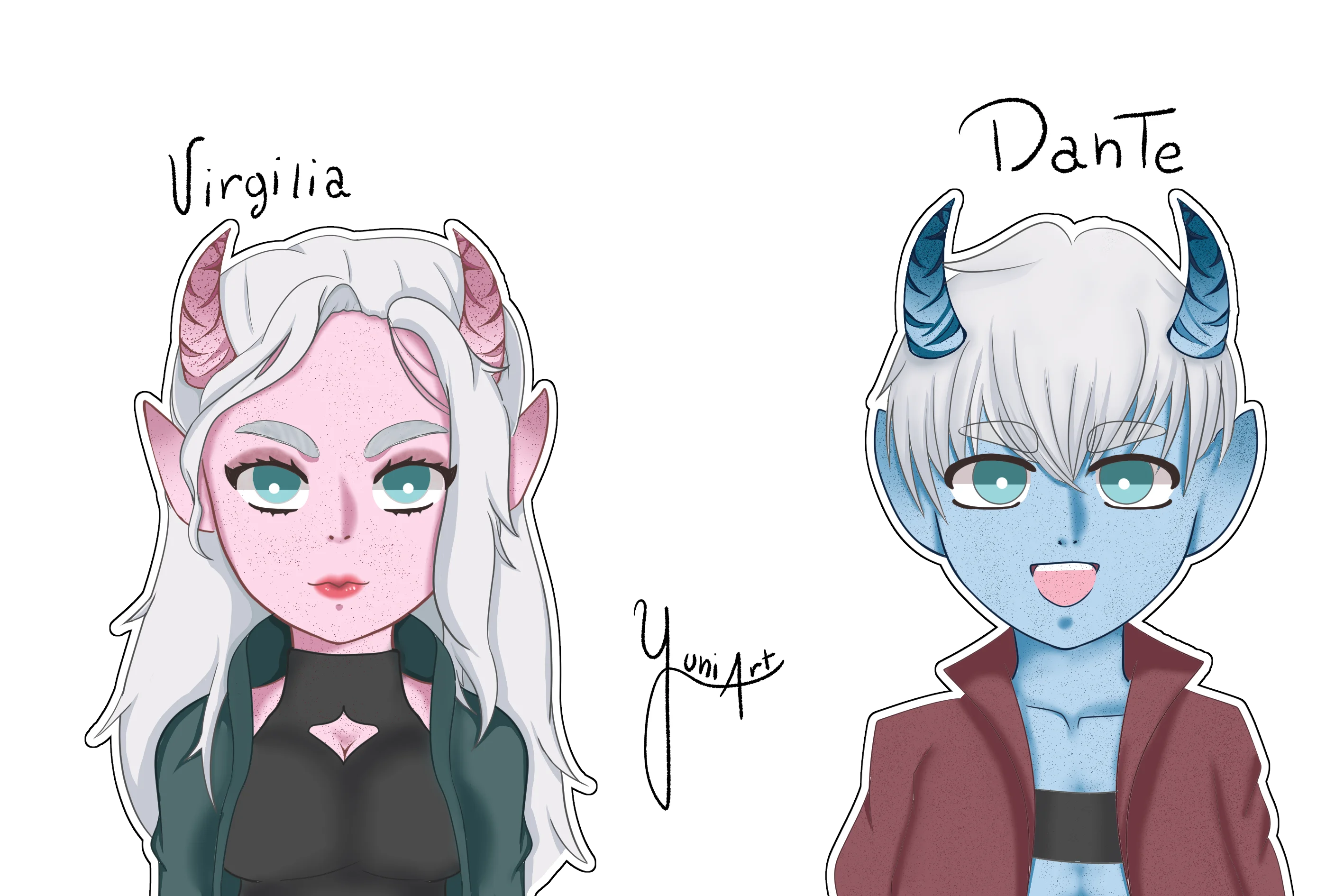 Virgilia y Dante
