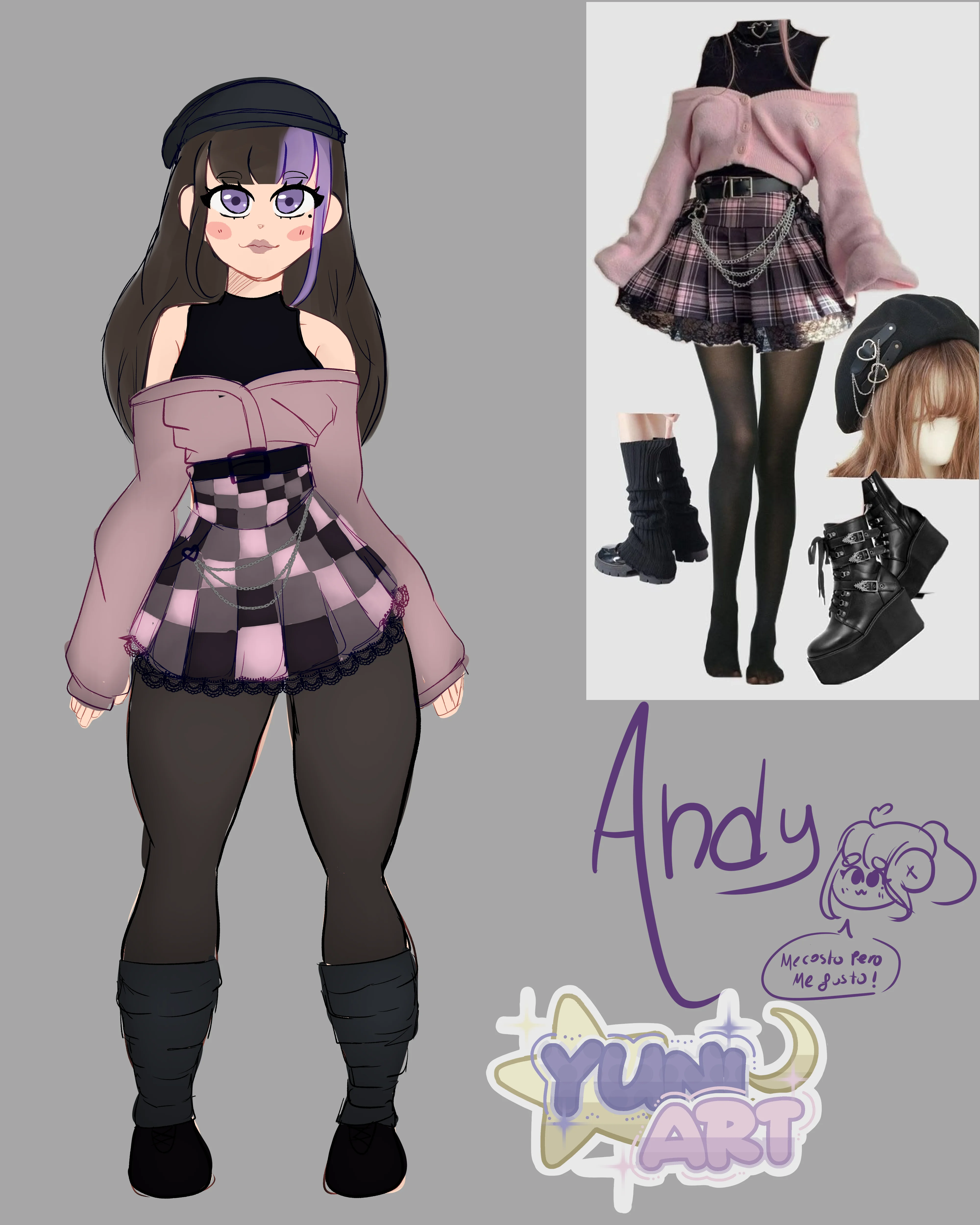 Viste a Yuniko - Andy