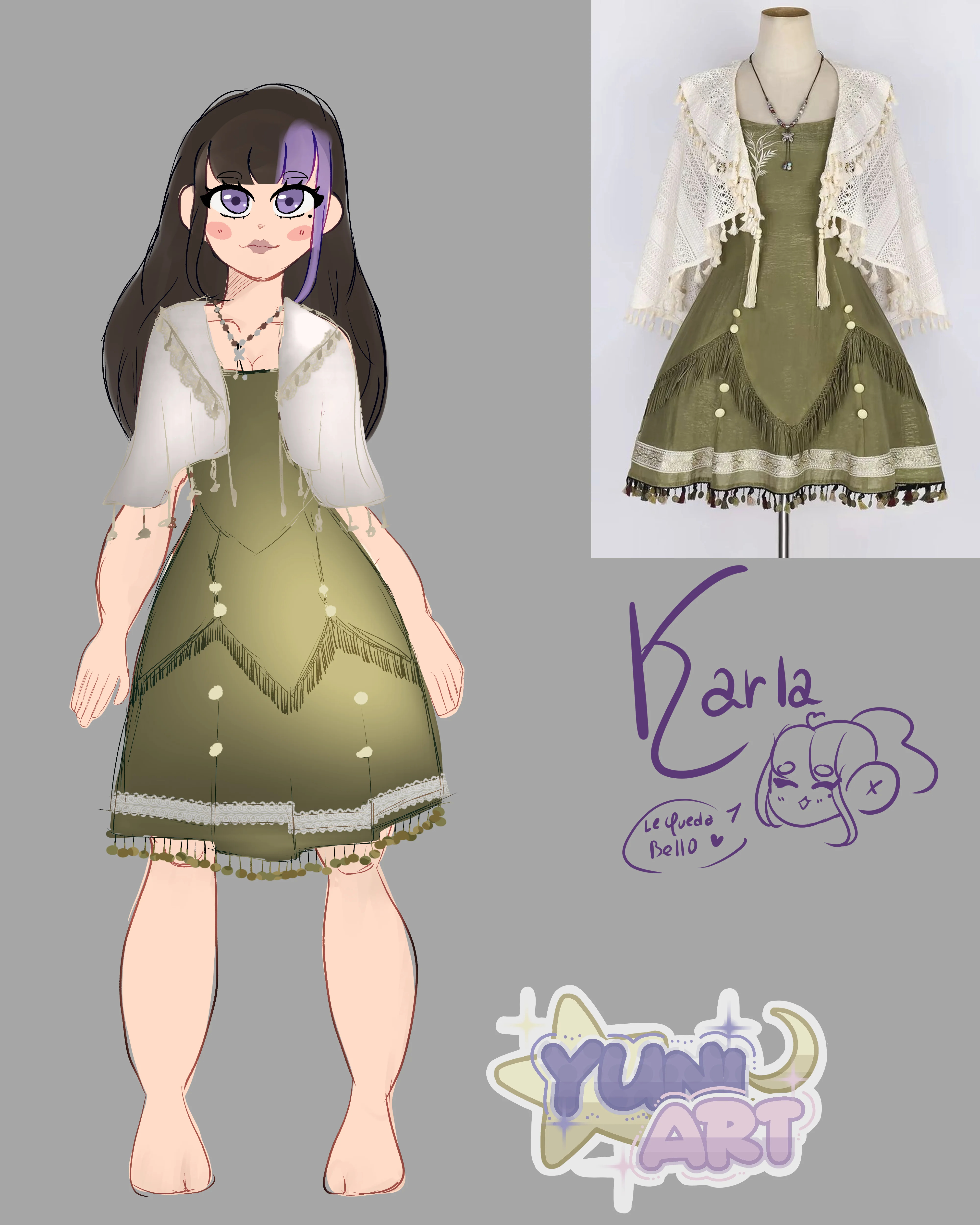 Viste a Yuniko - Karla